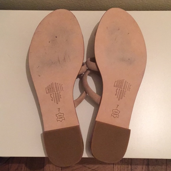 ❌SOLD New Charlotte Stone Bruna Sandals - Picture 3 of 4
